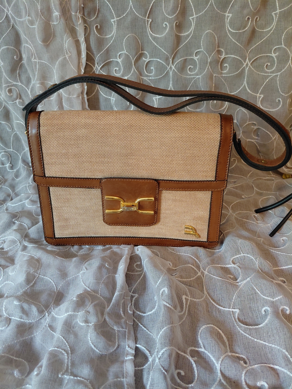 Bally Vintage Adjustable Shoulder Bag Authentic